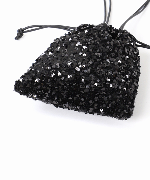 JOURNAL STANDARD relume（ジャーナルスタンダード　レリューム）の「RELUMEスパンコールBAG（ショルダーバッグ・レディース・ブラック/ネイビー・FREE）」の20枚目の写真