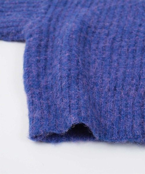 miette（ミエット）の「フロントビットメランジニットカーディガン（カーディガン/ボレロ・レディース・レッド/ブルー/グリーン・FREE）」の14枚目の写真