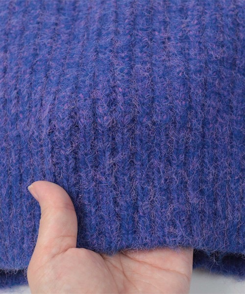 miette（ミエット）の「フロントビットメランジニットカーディガン（カーディガン/ボレロ・レディース・レッド/ブルー/グリーン・FREE）」の15枚目の写真