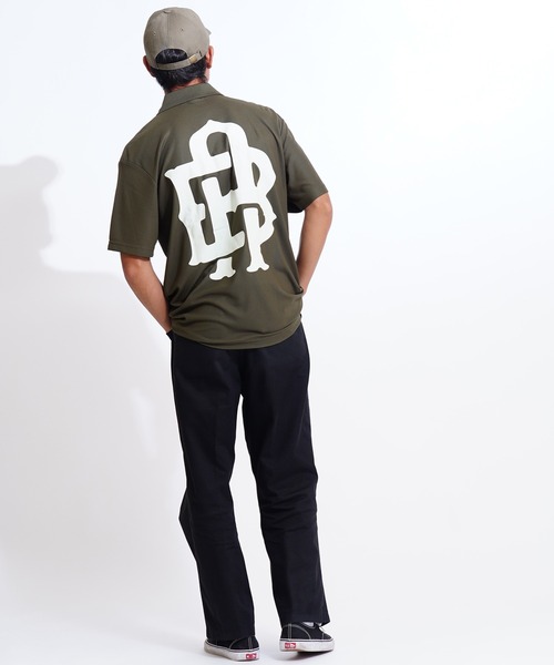 GIORDANO（ジョルダーノ）の「[ GIORDANO ] クラシックロゴUVカットポロシャツ (ユニセックス)（ポロシャツ・レディース・ホワイト/ブラック/カーキ/グリーン・MEDIUM/LARGE/X-LARGE）」の16枚目の写真