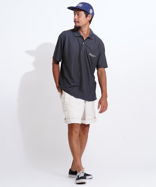 GIORDANO（ジョルダーノ）の「[ GIORDANO ] クラシックロゴUVカットポロシャツ (ユニセックス)（ポロシャツ・レディース・ホワイト/ブラック/カーキ/グリーン・MEDIUM/LARGE/X-LARGE）」の11枚目の写真