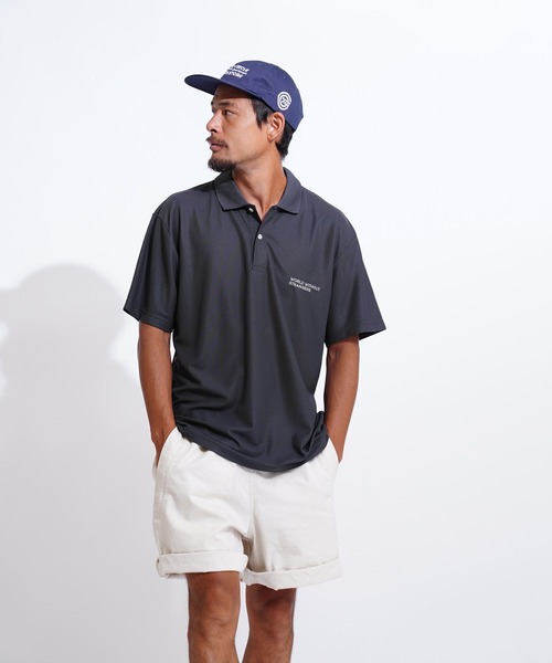 GIORDANO（ジョルダーノ）の「[ GIORDANO ] クラシックロゴUVカットポロシャツ (ユニセックス)（ポロシャツ・レディース・ホワイト/ブラック/カーキ/グリーン・MEDIUM/LARGE/X-LARGE）」の19枚目の写真