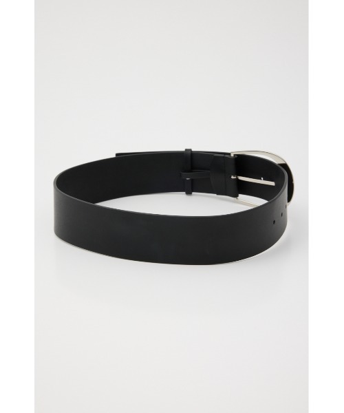 SLY（スライ）の「ROUND BUCKLE BELT ラウンドバックル ベルト（ベルト・レディース・ブラック・FREE）」の5枚目の写真