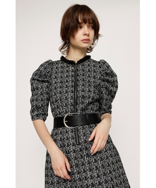 SLY（スライ）の「ROUND BUCKLE BELT ラウンドバックル ベルト（ベルト・レディース・ブラック・FREE）」の9枚目の写真