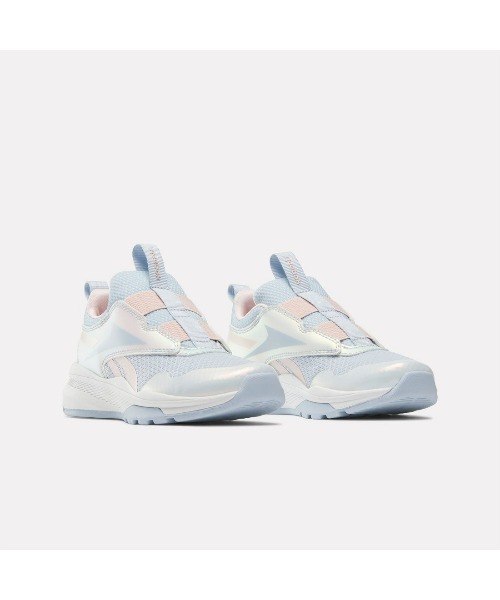 Reebok（リーボック）の「XT スプリンター スリップ / XT SPRINTER SLIP（スリッポン・キッズ・ブラック×ピンク/ライトブルー・20.0cm/21.0cm/19.0cm/18.0cm/17.0cm）」の8枚目の写真