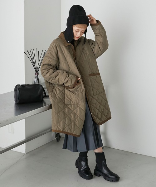 forksy.（フォルクシー）の「【forksy.】スナップイヤーフラップ付ニット帽（ニットキャップ/ビーニー・レディース・ブラック/アイボリー/ベージュ/グレー・FREE）」の16枚目の写真