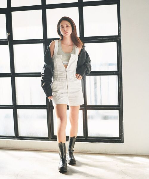 Calvin Klein（カルバン・クライン）の「Icon Cotton ライトリーライン ブラレット（ブラジャー・レディース・ブラック/ヘザーグレー/グレー・L/S/M/XL）」の17枚目の写真