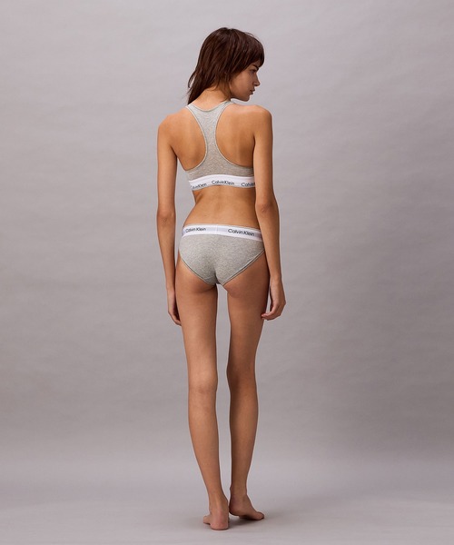 Calvin Klein(カルバン・クライン)の「Icon Cotton Modal ライトリーライン ブラレット(ブラジャー・レディース・ブラック/ヘザーグレー/グレー・L/S/M/XL)」の20枚目の写真