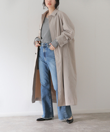 SOUTIEN COLLAR コート（ステンカラーコート）｜Plage