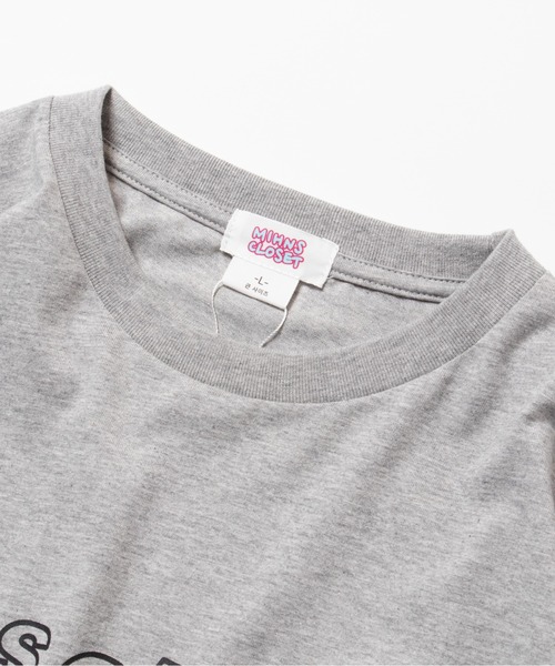 mihns closet(ミンズクローゼット)の「【mihns closet/ミンズクローゼット】プリントロゴ ロングスリーブTシャツ(Tシャツ/カットソー・メンズ・ブラック/ライトグレー/オフホワイト・L/M/XL)」の14枚目の写真