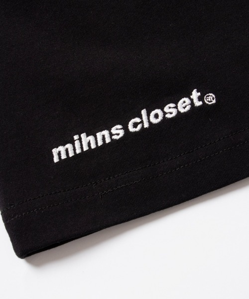 mihns closet(ミンズクローゼット)の「【mihns closet/ミンズクローゼット】プリントロゴ ロングスリーブTシャツ(Tシャツ/カットソー・メンズ・ブラック/ライトグレー/オフホワイト・L/M/XL)」の6枚目の写真