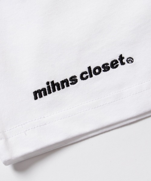 mihns closet(ミンズクローゼット)の「【mihns closet/ミンズクローゼット】プリントロゴ ロングスリーブTシャツ(Tシャツ/カットソー・メンズ・ブラック/ライトグレー/オフホワイト・L/M/XL)」の10枚目の写真