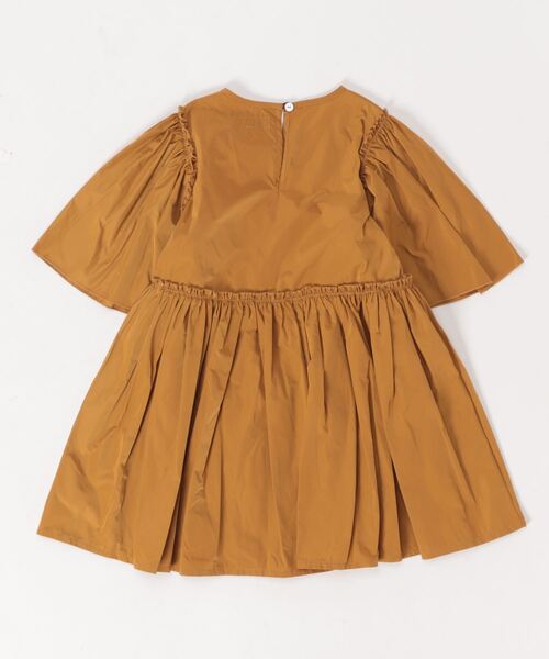CHRISTINA  ROHDE（クリスティーナローデ）の「Christina Rohde / 半袖ワンピース（ワンピース・キッズ・マスタード・6Y/10Y/8Y/4Y）」の2枚目の写真