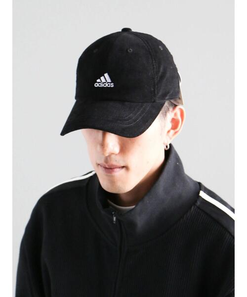 CRAFT STANDARD BOUTIQUE（クラフトスタンダードブティック）の「adidas コーデュロイキャップ（キャップ・レディース・ホワイト/ブラック・FREE）」の14枚目の写真