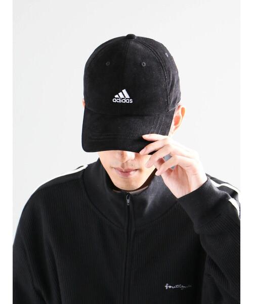 CRAFT STANDARD BOUTIQUE（クラフトスタンダードブティック）の「adidas コーデュロイキャップ（キャップ・レディース・ホワイト/ブラック・FREE）」の6枚目の写真