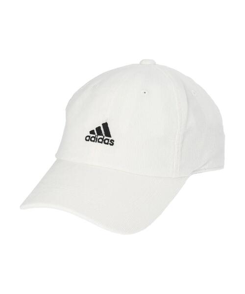 CRAFT STANDARD BOUTIQUE（クラフトスタンダードブティック）の「adidas コーデュロイキャップ（キャップ・レディース・ホワイト/ブラック・FREE）」の16枚目の写真
