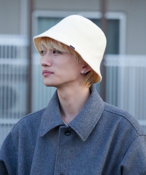 BEN DAVIS（ベンデイビス）の「【BEN DAVIS/ベンデイビス】サーモ　バケットハット BDW-8690（ハット・レディース・ブラック/オフホワイト・FREE）」の15枚目の写真