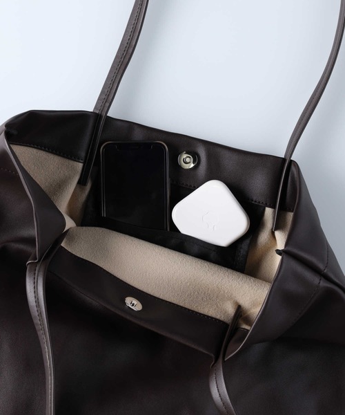 Right-on（ライトオン）の「【PLUS ONE】ヴァーサタイルトート（トートバッグ・メンズ・ブラック/ブラウン・ONE SIZE）」の12枚目の写真