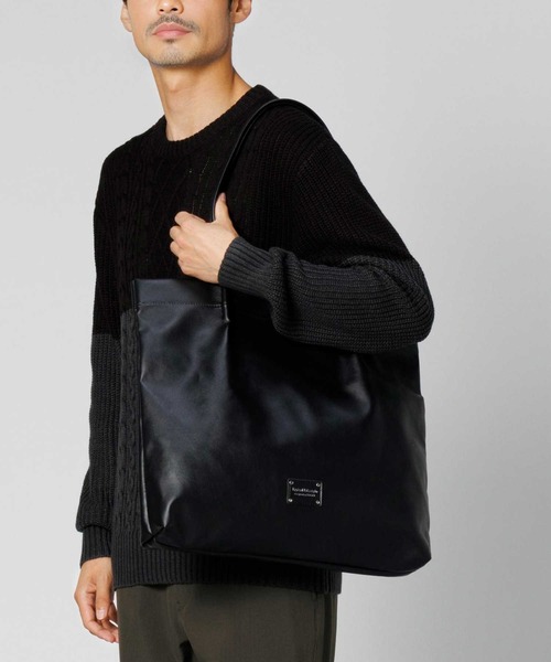 Right-on（ライトオン）の「【PLUS ONE】ヴァーサタイルトート（トートバッグ・メンズ・ブラック/ブラウン・ONE SIZE）」の22枚目の写真