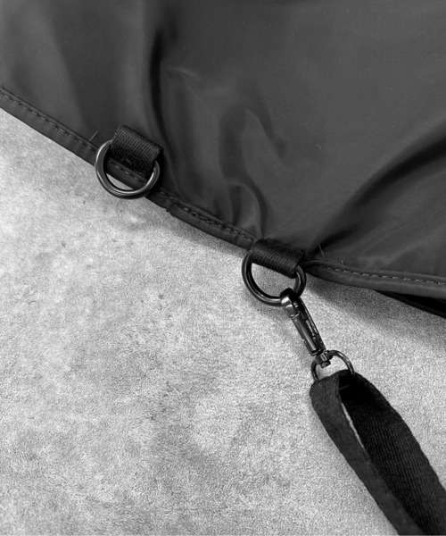 jiasecond.（ジアセカンド）の「【jiasecond.】メッシュ切替えリュックサック / 鞄 バッグ BAG リュック バックパック 巾着 メッシュ ブラック グレー ZOZOTOWN限定（バックパック/リュック・レディース・ブラック/グレー・FREE）」の10枚目の写真