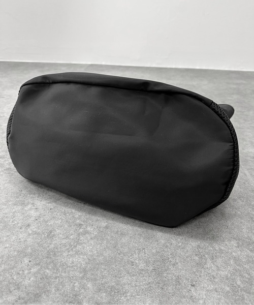 jiasecond.（ジアセカンド）の「【jiasecond.】メッシュ切替えリュックサック / 鞄 バッグ BAG リュック バックパック 巾着 メッシュ ブラック グレー ZOZOTOWN限定（バックパック/リュック・レディース・ブラック/グレー・FREE）」の6枚目の写真
