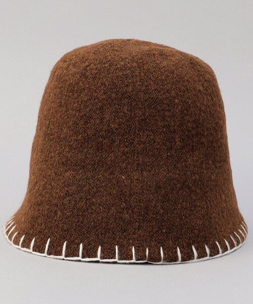 FREAK'S STORE（フリークスストア）の「ハンドステッチ ハット（ハット・レディース・ブラック/ブラウン/オフホワイト・ﾌﾘ-）」の11枚目の写真