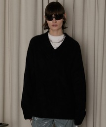 PRANK PROJECT | 【23WINTER PRE ORDER】フォックスオーバーニットトップ / Fox Over Knit Top(ニット/セーター)