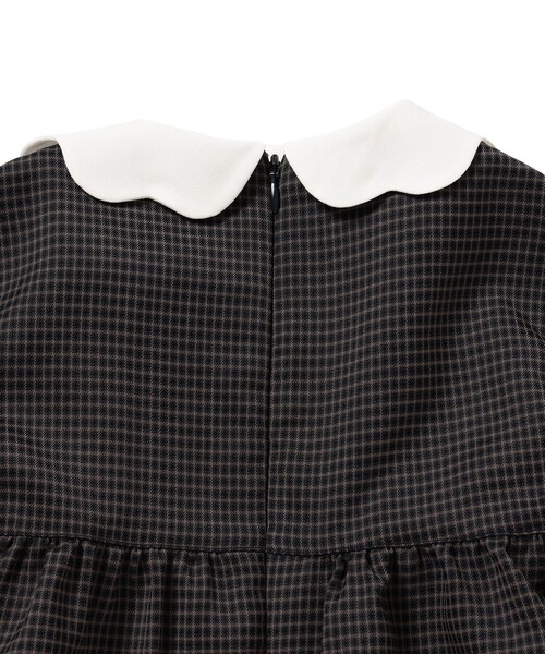 beams mini ネイビー　グレー　120cm セレモニー　ワンピース B：MING by BEAMS ワンピース 「フォーマル・七五三」ワンピース