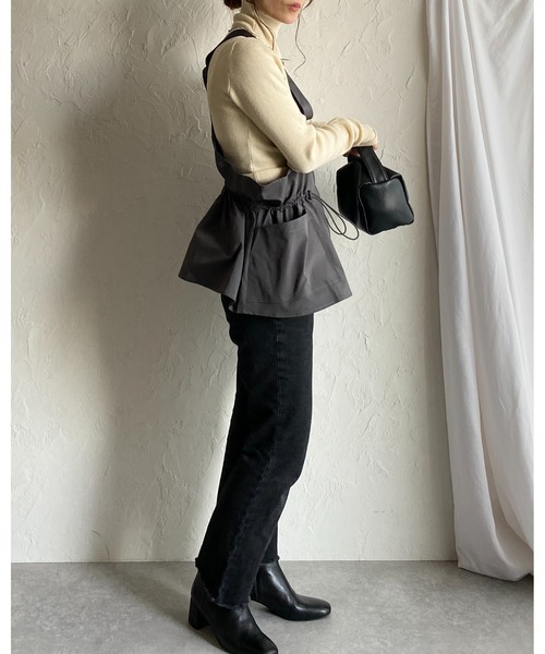 She's Closet（シーズクローゼット）の「ドロストペプラムフロント