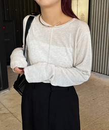 CAPRICIEUX LE'MAGE | ウール混ニットロンT(ニット/セーター)