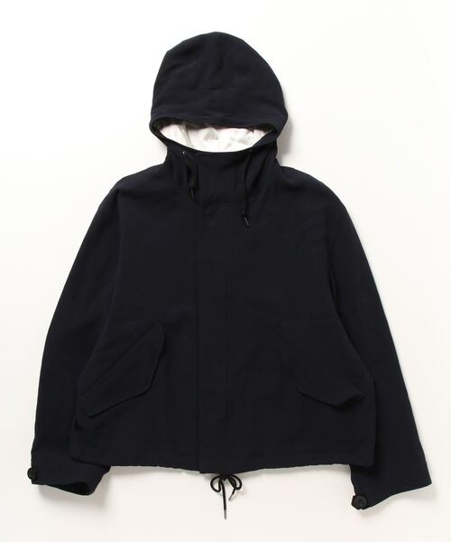 URU(ウル)の「URU/ウル/SHORT MODS COAT(ミリタリージャケット・メンズ・ネイビー/グレー・1)」の6枚目の写真