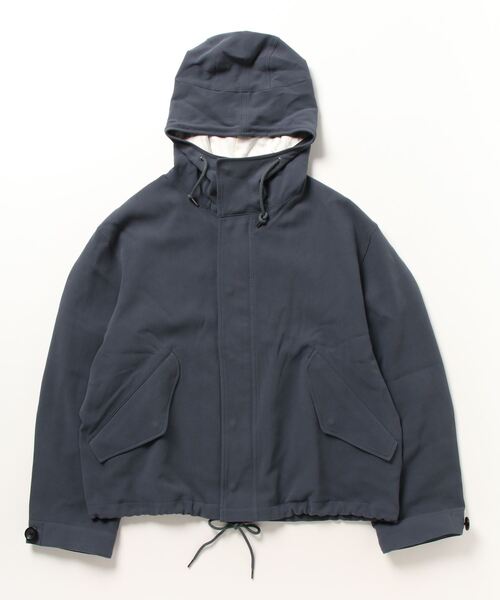URU(ウル)の「URU/ウル/SHORT MODS COAT(ミリタリージャケット・メンズ・ネイビー/グレー・1)」の7枚目の写真