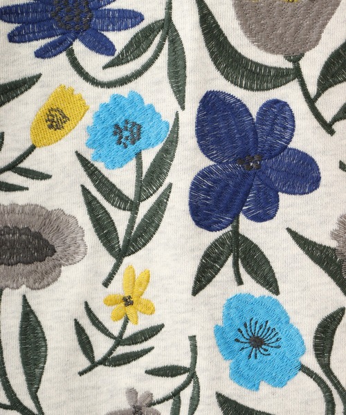 トレーナー スウェット EMAGO お花いっぱい刺繍プルオーバー レディース Emago トレーナー スウェット EMAGO お花いっぱい刺繍プル