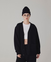 UN-USELESS（アンユースレス）の「【UN-USELESS】アンユースレス/ USL SWKNIT CARDIGAN カーディガン（カーディガン/ボレロ）」