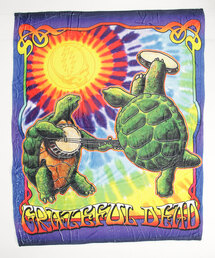 EARTH RAGZ（アースラグス）の「【T18】【EARTH RAGZ/アースラグズ】【GRATEFUL DEAD/グレイトフルデッド】FLEECE THROW BLANKET（ブランケット）」