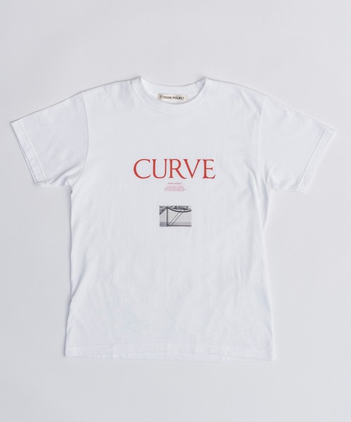 PRANK PROJECT(プランクプロジェクト)の「CURVEプリントTEE / CURVE Printed Tee(Tシャツ/カットソー・レディース・グレー/ブラック/ホワイト・FREE)」の14枚目の写真