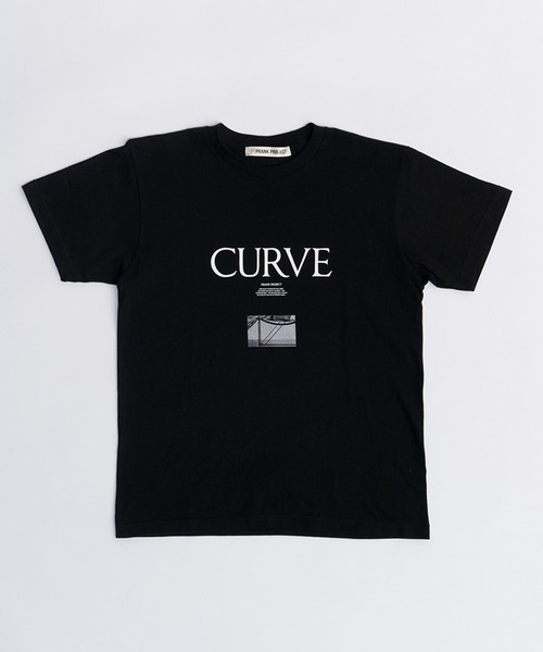 PRANK PROJECT(プランクプロジェクト)の「CURVEプリントTEE / CURVE Printed Tee(Tシャツ/カットソー・レディース・グレー/ブラック/ホワイト・FREE)」の15枚目の写真