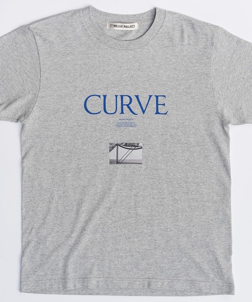 PRANK PROJECT(プランクプロジェクト)の「CURVEプリントTEE / CURVE Printed Tee(Tシャツ/カットソー・レディース・グレー/ブラック/ホワイト・FREE)」の18枚目の写真