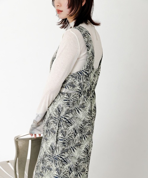 KBF（ケイビーエフ）の「サイドオープンジャガードワンピース（ワンピース・レディース・グレー系その他/イエロー系その他・38/36）」の7枚目の写真