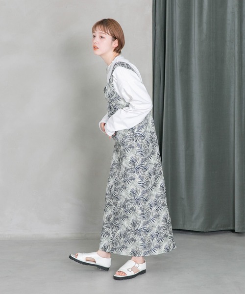 KBF（ケイビーエフ）の「サイドオープンジャガードワンピース（ワンピース・レディース・グレー系その他/イエロー系その他・38/36）」の16枚目の写真