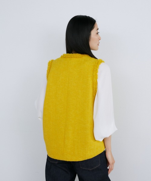 nae ツイードベスト Na.e ツイード ベストの通販 by aloha｜ラクマ