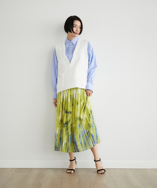 INED（イネド）の「ツイードベスト《PONTETORTO》（ベスト）」 - WEAR