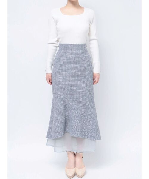 RESEXXY(リゼクシー)の「シアードッキングツイードスカート(スカート・レディース・ブラック/ピンク/ミント・FREE)」の20枚目の写真