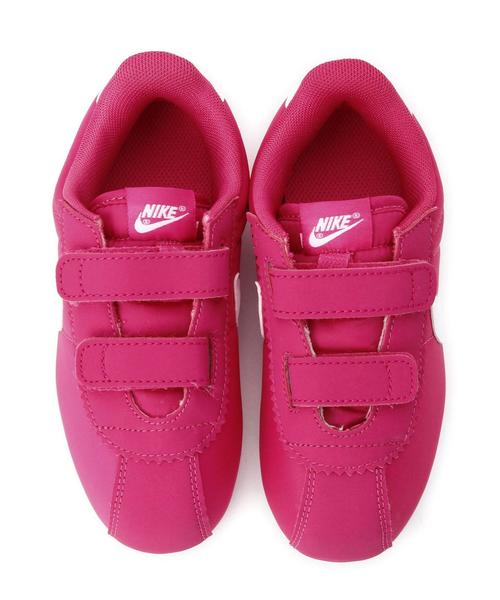 green label relaxing（グリーンレーベルリラクシング）の「NIKEコルテッツ14cm～16cm（スニーカー・キッズ・ホワイト/ピンク・16cm/14cm/15cm）」の3枚目の写真