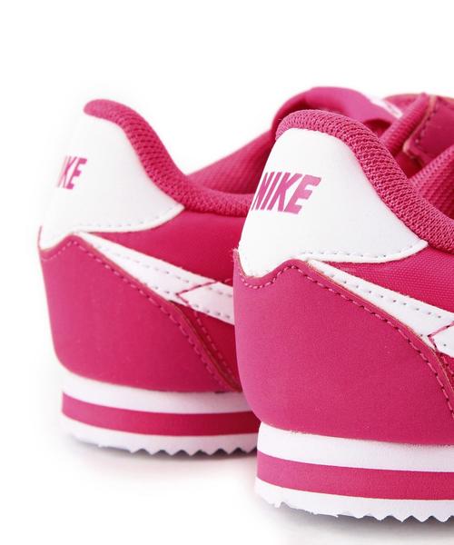 green label relaxing（グリーンレーベルリラクシング）の「NIKEコルテッツ14cm～16cm（スニーカー・キッズ・ホワイト/ピンク・16cm/14cm/15cm）」の8枚目の写真