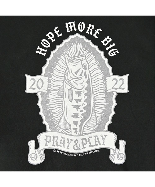 NOTHINKER（ノーシンカー）の「PRAY Zip Hoodie（パーカー・メンズ・ブラック・X-LARGE/LARGE/MEDIUM/SMALL）」の3枚目の写真