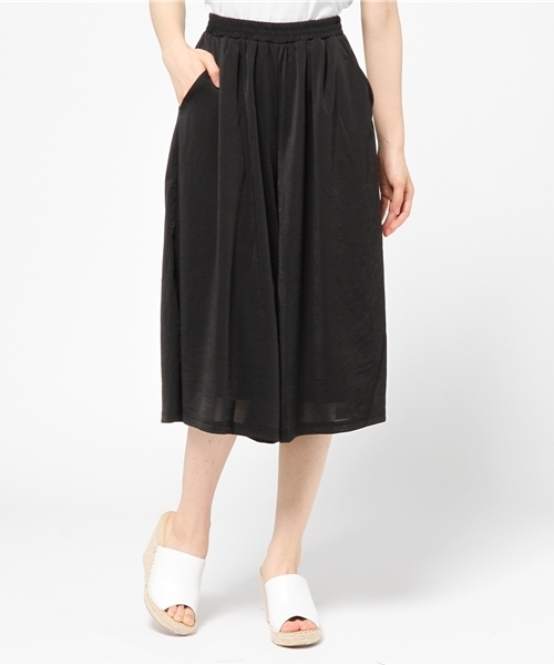 AZUL by moussy（アズールバイマウジー）の「Peベア クロプトバギーパンツ（その他パンツ・レディース・ブラック系その他/ホワイト系その他/ブラック/オフホワイト・MEDIUM/SMALL/LARGE）」の18枚目の写真