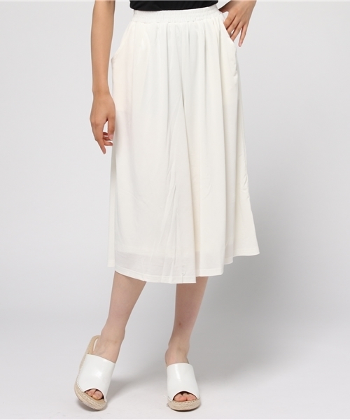 AZUL by moussy（アズールバイマウジー）の「Peベア クロプトバギーパンツ（その他パンツ・レディース・ブラック系その他/ホワイト系その他/ブラック/オフホワイト・MEDIUM/SMALL/LARGE）」の19枚目の写真