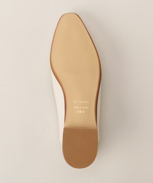 LE TALON（ルタロン）の「《追加》スクエアステッチソフトローファー（ローファー・レディース・アイボリー/シルバー・21.5/22cm/22.5cm/23.5cm/24cm/24.5cm/25.5cm/23cm/25cm/21）」の20枚目の写真