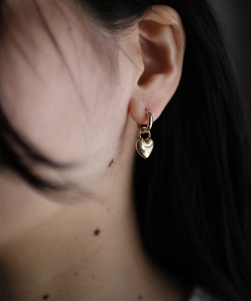 【国内発送】☆Laura Lombardi☆ミニアモリナ ハートピアス Laura Lombardi（ローラロンバルディ）の「MINI AMORINA